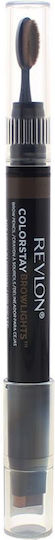 Revlon ColorStay Brow Lights Creion Pentru Sprâncene Castaniu Mediu 1.1gr