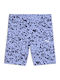 Kinderleggings Sport Kurz Lila Ess