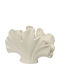 Kaemingk Decorative Porcelain Bowl Beige 14x26x18cm