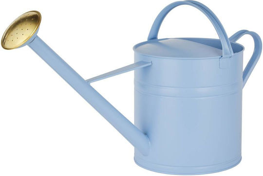 Zink Gießkanne 8l Hellblau Hellblaues Tiefe 65cm X Breite 23cm X Höhe 35cm Gewicht 1,32kg