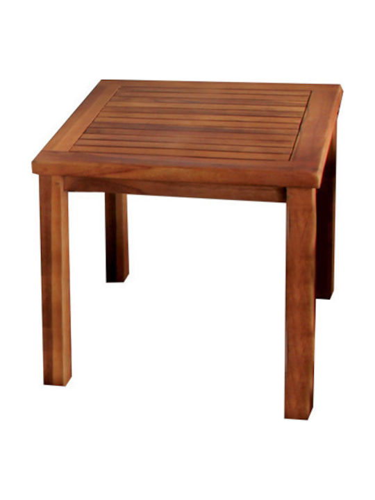 Masă Pentru Spații Exterioare Mici Din Teak 45x45x45cm