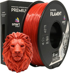 PLA Мраморен Филамент 3D Принтер Smart Print 1 Kg 1.75 Mm Мраморно Червен