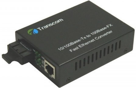 10/100m 850nm Мултимодов 550m Sc Конектор Медиен Конвертор Transcom "ts-100-md-05"