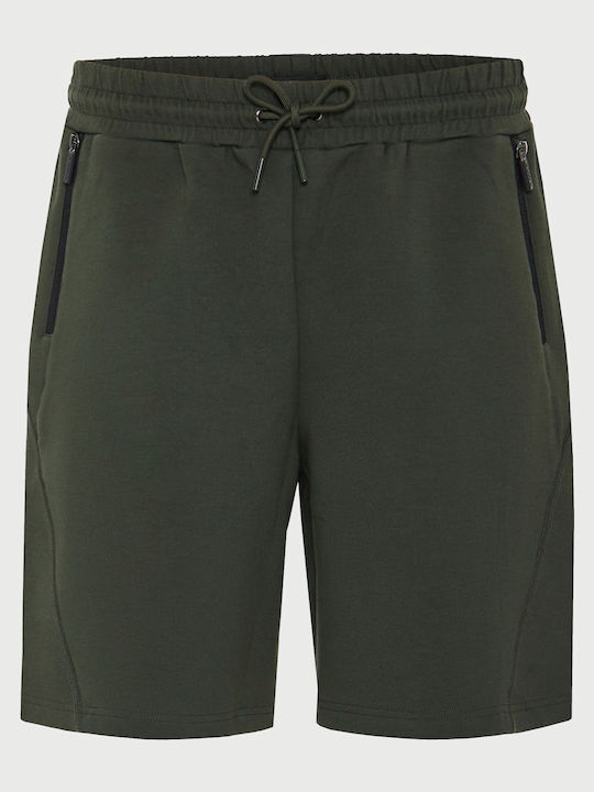 Funky Buddha Sports Men's Green Shorts