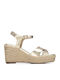 Ανατομικές Καλοκαιρινές Γυναικείες Πλατφόρμες Χρυσές