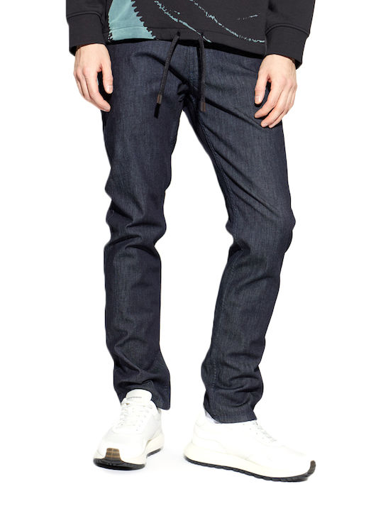 Emporio Armani Ανδρικό Παντελόνι Τζιν Regular Fit Μπλε