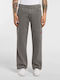 Double Knee Men's Jeans Pants with Loose Fit Grey