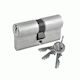 Cisa Κύλινδρος Κλειδαριάς Locking Line 90mm (40-50) Ασημί