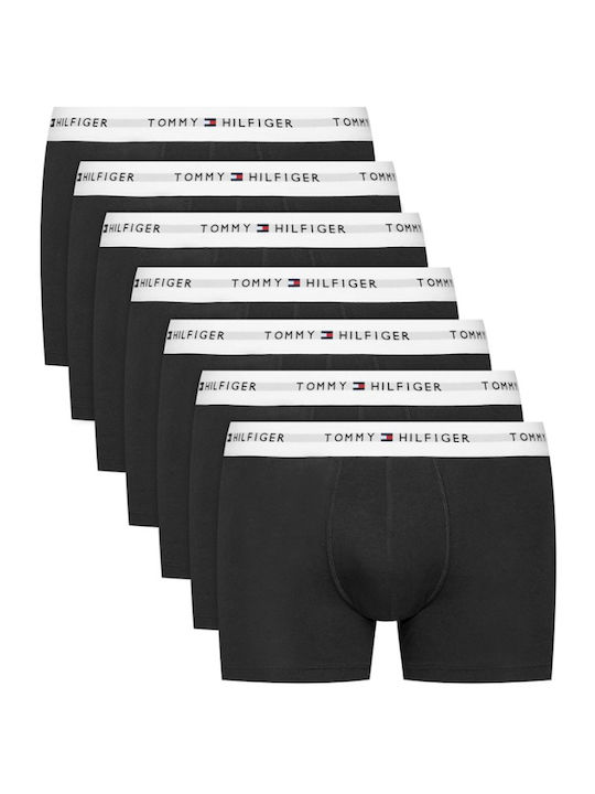 Ανδρικά Μποξεράκια Μαύρο με Σχέδια 7Pack