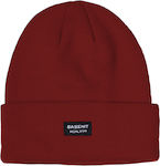 Basehit Unisex Beanie Strickmütze in Roter Farbe