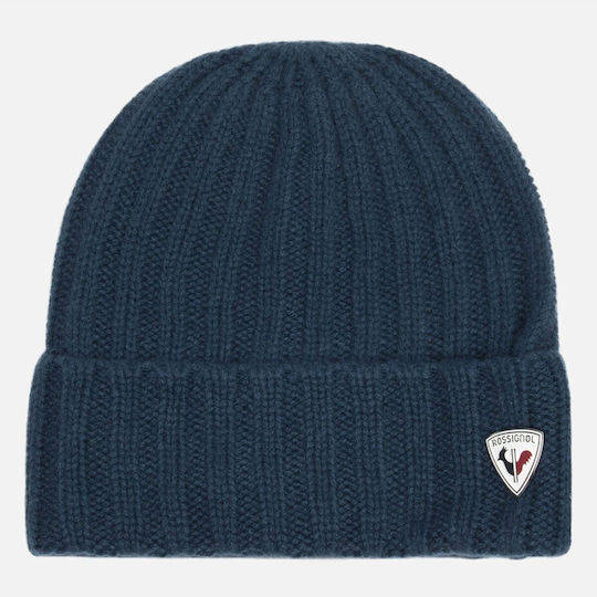 Beanie Γυναικείος Σκούφος Πλεκτός σε Navy Μπλε χρώμα