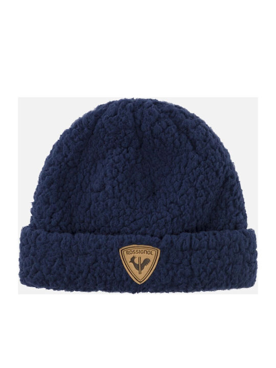 Beanie Unisex Σκούφος Πλεκτός σε Navy Μπλε χρώμα