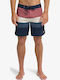 Surfsilk Scallop Men's Swim Bermuda Blue