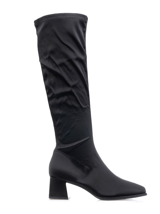 Women's Boots with Medium Heel Black