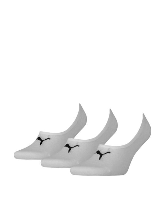 PUMA Dobotex Αθλητικές Κάλτσες Λευκές 3 Ζεύγη
