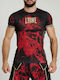 Leone 1947 Men's Short Sleeve Martial Arts Shirt AB949 for Jiu-Jitsu Black