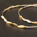 Wedding Crowns Two-Tone Olive Leaves Handmade S...