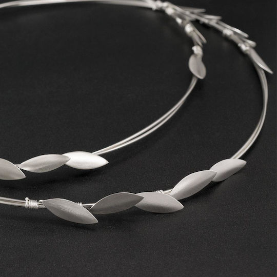 Hochzeitskronen Olive Handgefertigt Silber 925