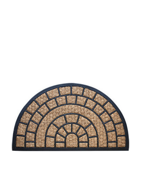 Raki Pată de Intrare Semicirculară Din Cauciuc 75x45cm