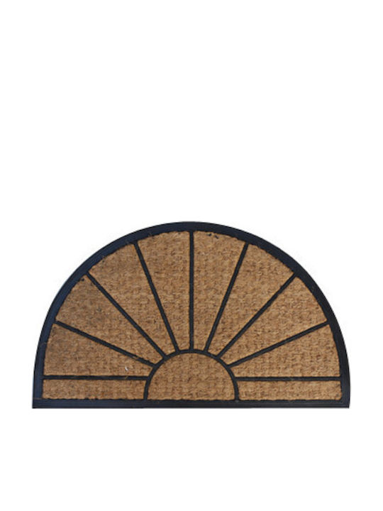 Raki Covoare De Intrare Semicircular Din Cauciuc 75x45cm
