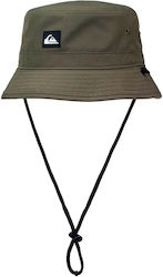 Quiksilver Υφασμάτινo Καπέλο Bucket Χακί Quiksilver Υφασμάτινo Καπέλο Bucket Χακί