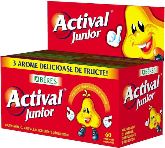 Béres Actival Junior Supliment Pentru Întărirea Sistemului Imunitar 60 Comprimate