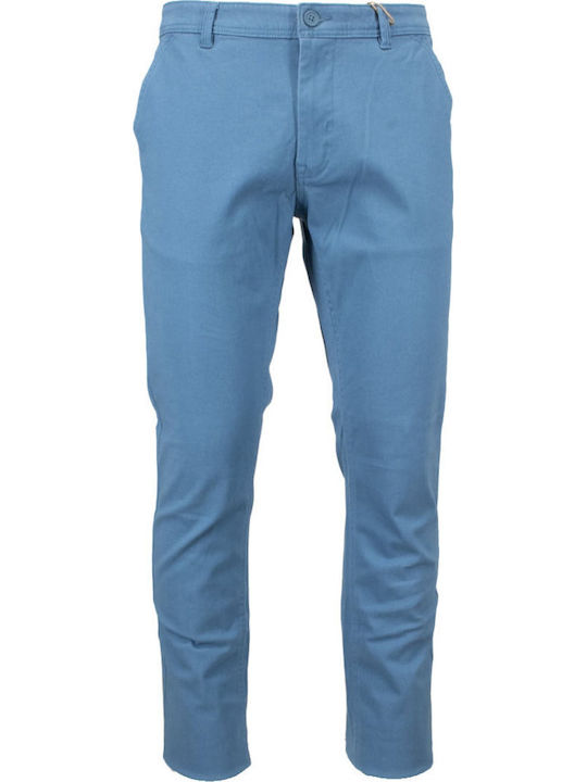Παντελόνι Chino σε Slim Εφαρμογή Μπλε