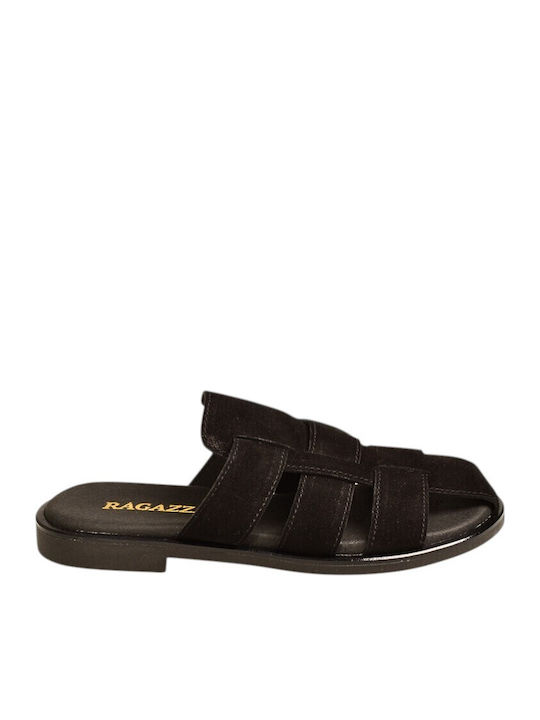 Ragazza Women's Flat Sandals Black