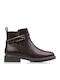 Damen Stiefeletten Braun