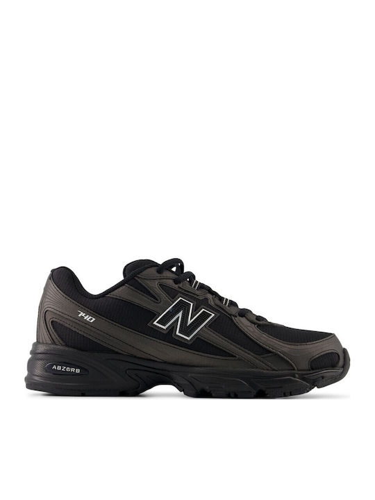 New Balance 740 Ανδρικά Sneakers Black Grey