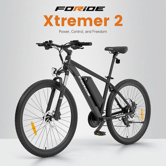 Foride Xtremer 2 – Mountain 27.5 Zoll Schwarz Elektrofahrrad