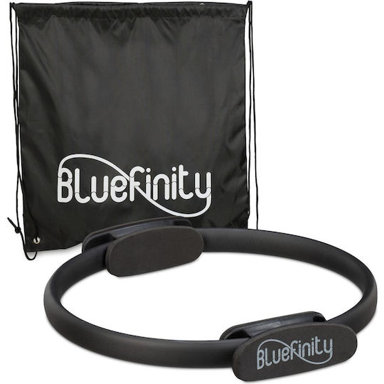 Inele Pilates Bluefinity 37cm Rezistență Exerciții și Tonifiere Husă Transport Negru 10032582