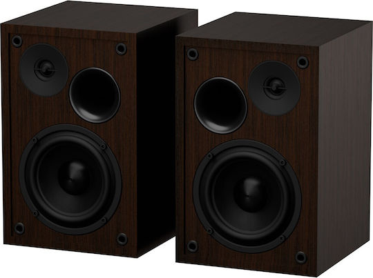 Genesis NGS-2344 Ασύρματα Ηχεία Υπολογιστή 2.0 με Bluetooth και Ισχύ 20W Καφέ