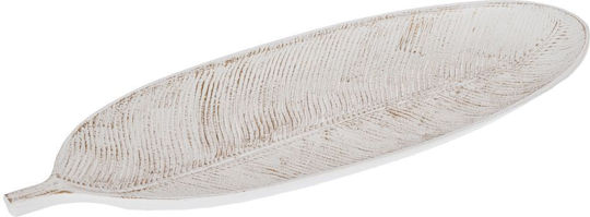 Iliadis Decorative Tray Wooden Oval 41x15x3cm