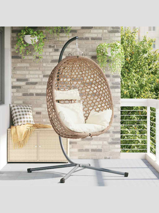 Φωλιά με Βάση Rattan Μ104xΠ100xΥ191cm Μπεζ Φωλιά με Βάση Rattan Μ104xΠ100xΥ191cm Μπεζ
