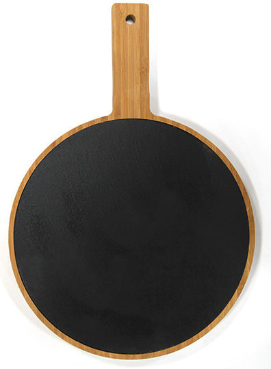 Raki Bamboo Serving Platter with Handle Wooden 38x26.5x1.9cm