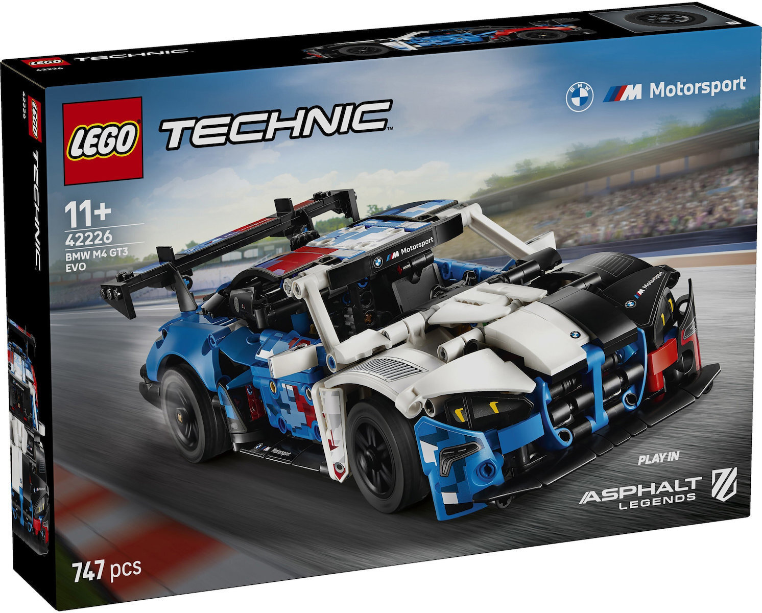 LEGO Technic BMW M4 GT3 EVO Race Car για 11+ Ετών 747τμχ