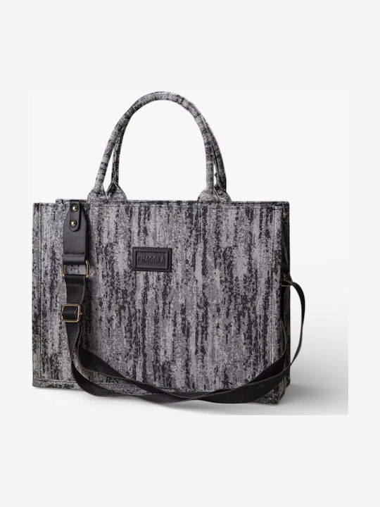 Fragola Fabric Women's Handbag Gray