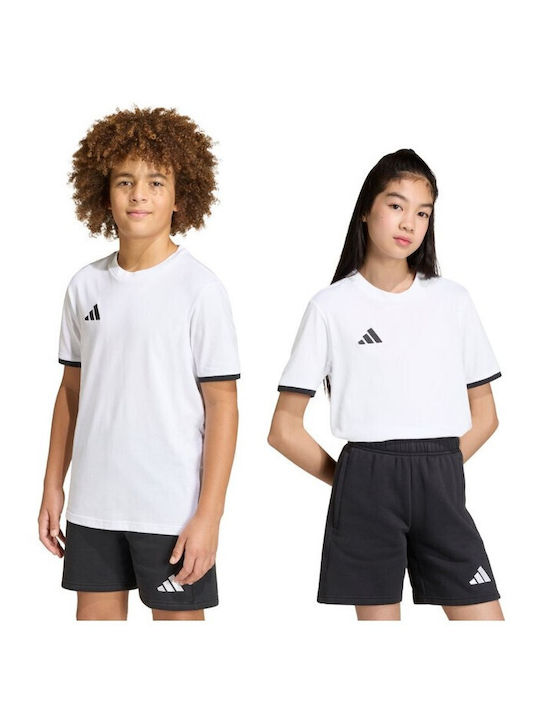 adidas Детска Тениска Бяла Junior Entrada 26