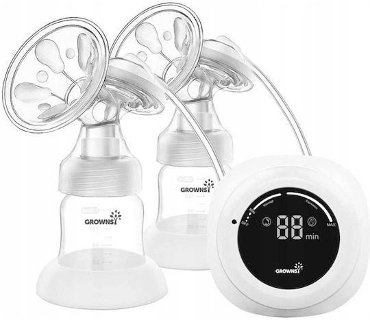 Grownsy Electric Double Breast Pump Battery Transparent EBP01