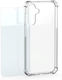 Samsung Mobeen Back Cover Silicone Set with Tempered Glass Transparent Galaxy S26+