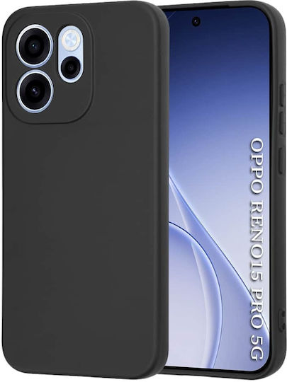 Techsuit Softflex Oppo Silicone Back Cover Black (Oppo Reno15 Pro)