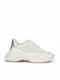 Ariel Women's Chunky White Sneakers