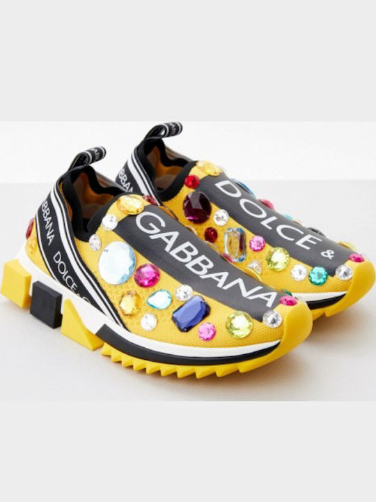 Dolce & Gabbana Sorrento Sneakers Sorrento Kristalle