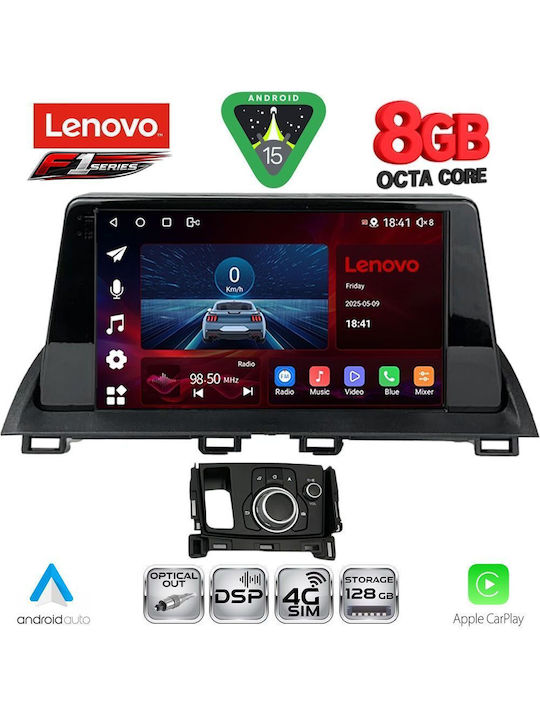 Lenovo Car Audio System for Mazda CX-4 2018 Bluetooth USB WiFi GPS Apple CarPlay Android Auto with 9" Touch Screen