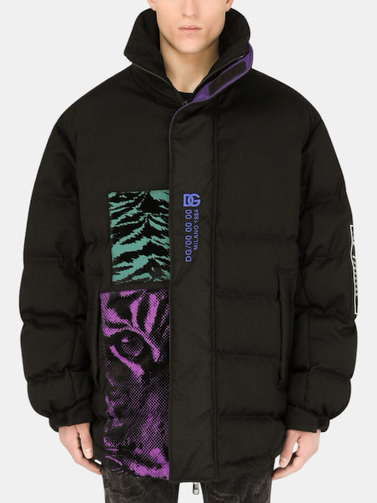 Dolce & Gabbana Мъжко Яке Puffer Черно Dolce & Gabbana Мъжко Яке Puffer Черно