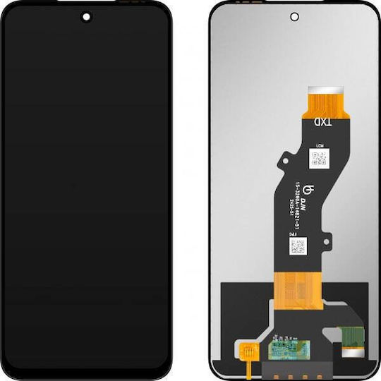 Madrid Papel Gehärtetes Glas Schwarz für Zte Nubia Music 2 / Blade V70 / Blade V70 Design