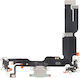 Υποδοχή Φόρτισης Charging Port Flex Cable Iphone 15 Plus Green