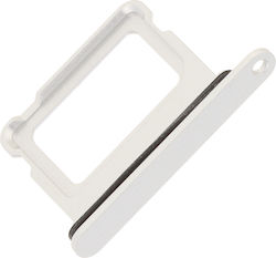 Sim Card Tray Iphone 16/16 Plus Single Card Version White Sim Card Tray Iphone 16/16 Plus Single Card Version White