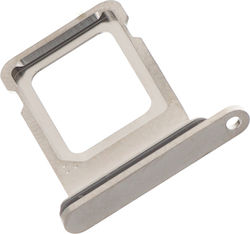 Sim Card Tray Iphone 15 Pro/15 Pro Max Single Card Version Natural Titanium Sim Card Tray Iphone 15 Pro/15 Pro Max Single Card Version Natural Titanium